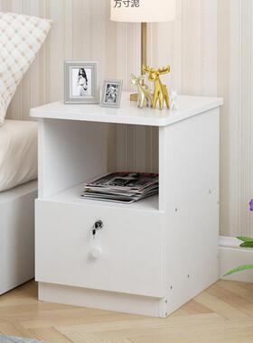 子便宜小床头柜202床5-30-35-cm卧室RNQ超窄边迷你超窄储物边角斗