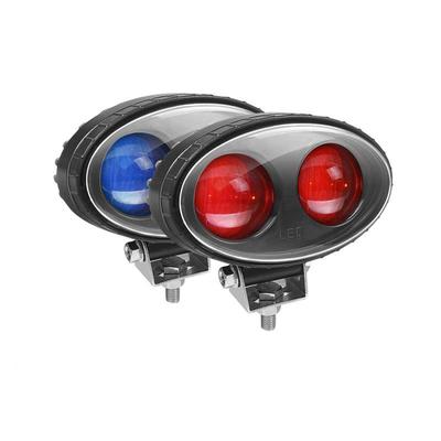 LD货车警示倒区域led车灯红光蓝光车作业灯E高聚亮光点光灯GUV叉