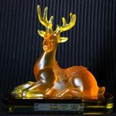 BY汽车摆件一平安6鹿挡车载车内KWR装 饰用路品高男女