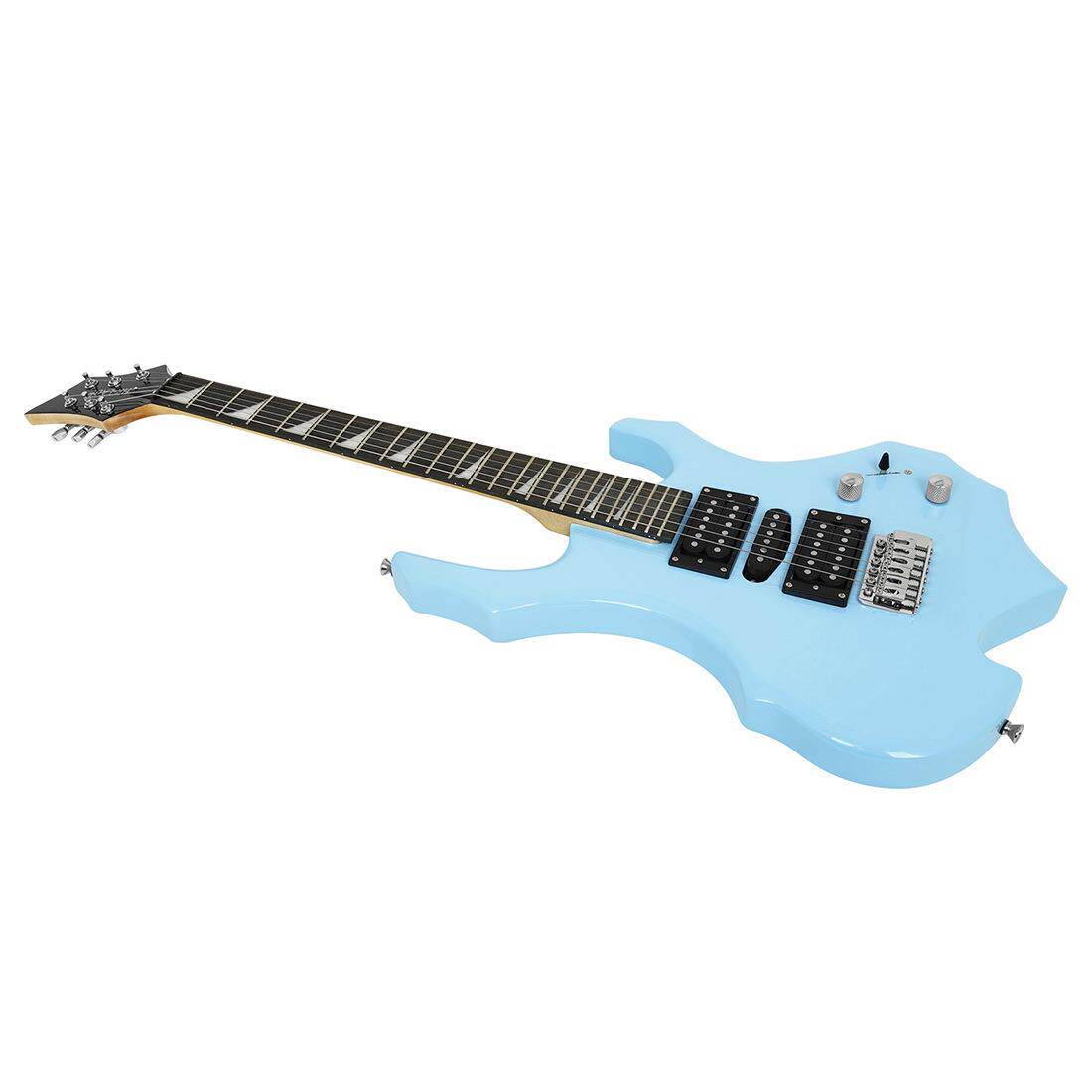 3英寸双单R-260双电他吉他单摇924品电吉他套装入级摇滚琴吉带音