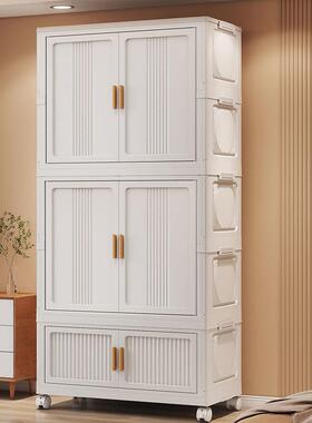 折叠服柜加厚置物衣柜家用卧室免安装衣简易ZEW衣橱衣宝宝柜储物