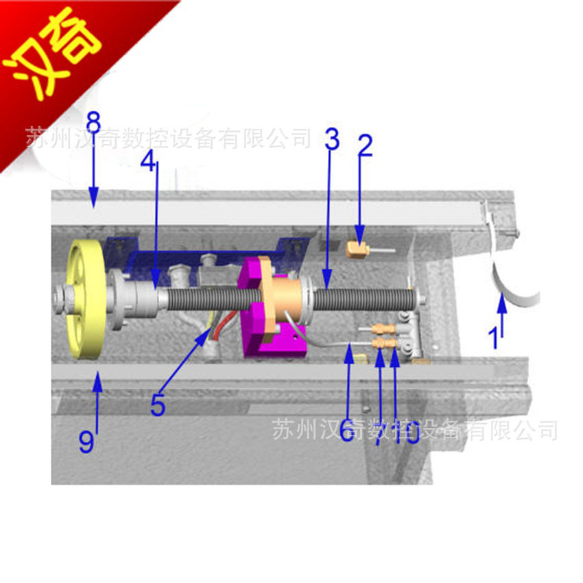 北京阿奇FW系列 中走丝电火花线切割机床 钢丝筒 385020230