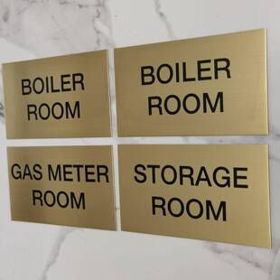 办公室门牌车间名345会称牌铜蚀刻议室标出口英文定制储藏室板牌