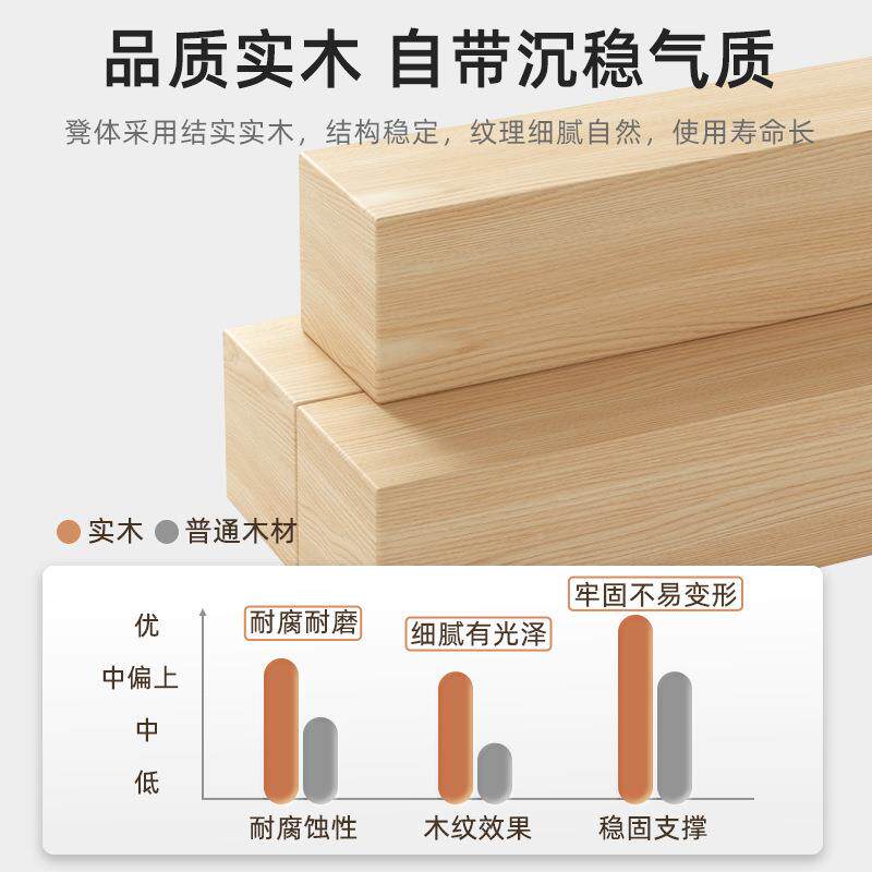 实木椅子餐桌椅家吃轻奢高级感休N732A闲靠背凳用子客厅饭新式中