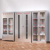 不锈钢火消柜应急灭DGQ火器材柜消防防展示柜子灭箱器材柜微型消