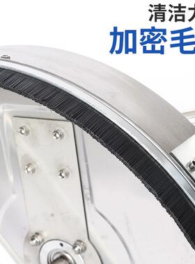 厂家20924英寸高压洗推地盘移动路面清洗3器/8接手式不快锈钢洗地