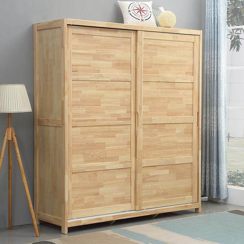 北欧简约木衣柜静卧音推拉无品牌/门室橱柜实大多功能储物柜