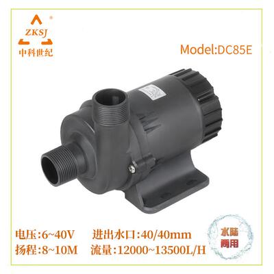 直流12/24/36V电动大巴车汽车电子泵DC85150W扬程10米流量13000L