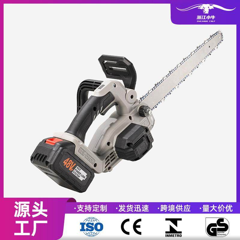 小牛12寸锂电锯家用手持电动伐木锯小型户外锯柴切割电链锯链条锯,纺织面料/辅料/配套,纺织机械配件,淘宝优惠券,粉丝福利购,淘宝优惠卷