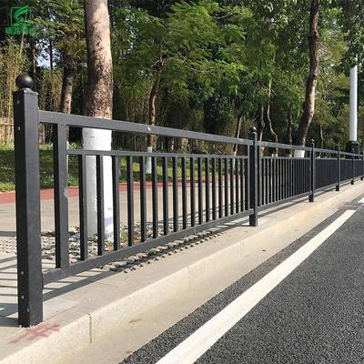 顺路科技广州式道路护栏人行道安全护栏市政工程防护栏