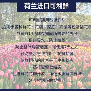 可利鲜HVB木本促吸液醒花液绣球吸水补水营养液保鲜剂鲜切花养护
