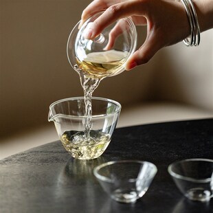 植述耐热玻璃旅行功夫茶具高档高硼硅一壶两杯快客杯可携式随身套