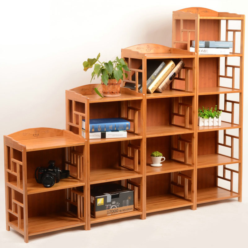 仿古书柜书架层柜楠竹茶叶柜茶具架微波炉架厨房烤箱架杂物置物架,住宅家具,搁板/置物架/家用陈列架,淘宝优惠券,粉丝福利购,淘宝优惠卷