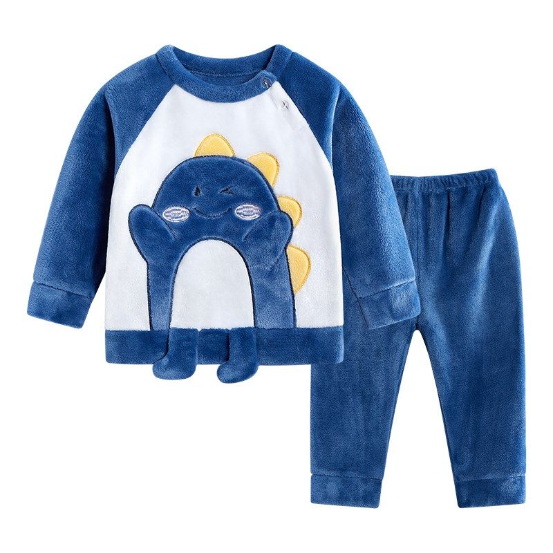 儿童睡衣家居服套装2025春秋季新款宝宝法兰绒保暖内衣加厚珊瑚绒,童装/婴儿装/亲子装,家居服套装,淘宝优惠券,粉丝福利购,淘宝优惠卷