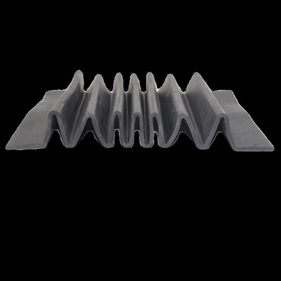 伸缩缝胶条桥梁风琴板幕墙波浪形止缝密封条建筑工程拉伸三元乙丙