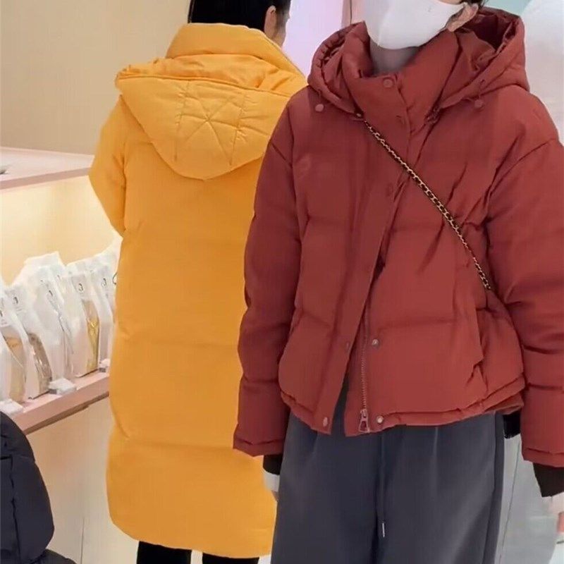 小个子短款羽绒服女加厚连帽冬季2023新款韩宽松高级感面包服外套,女装/女士精品,羽绒服,淘宝优惠券,粉丝福利购,淘宝优惠卷
