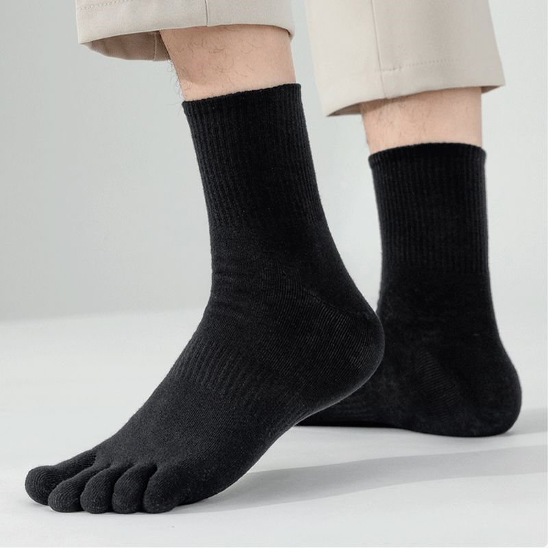 男士纯棉长筒五指袜全棉透气吸汗防臭分趾袜商务高筒袜男五本袜子,女士内衣/男士内衣/家居服,连裤袜/打底袜,淘宝优惠券,粉丝福利购,淘宝优惠卷