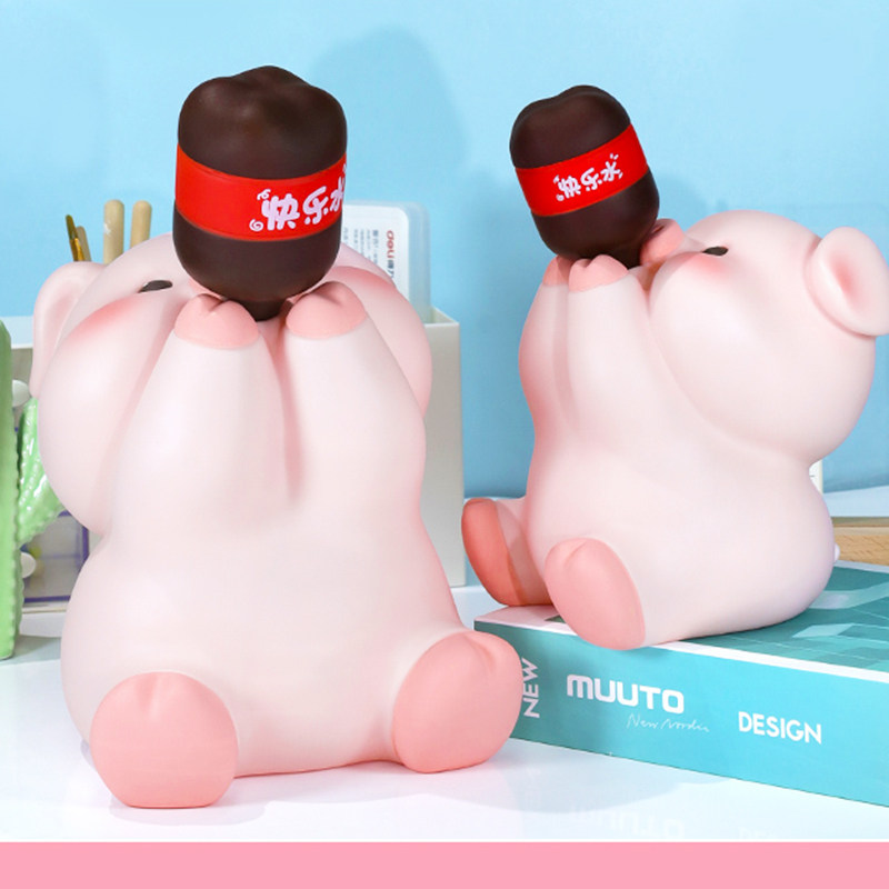 创意可爱吨小猪存钱罐2023防摔可取生肖狗狗储蓄罐儿童储钱罐摆件