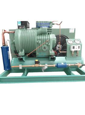 雪鹰BF8Z2-36.0/BR10Z4-48.5冷库半封闭8/10P低温制冷压缩机-机组