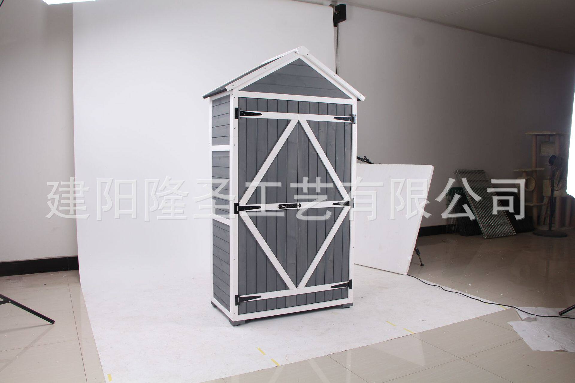 室外工具柜防水防晒农柜收纳柜阳台庭院储物柜户外置物箱花园