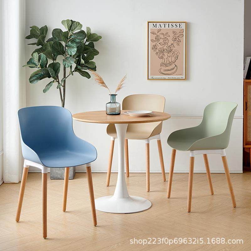 北欧塑料椅成人餐椅家用实木腿简约创意扶手靠背书房椅卧室化妆椅,畜牧/养殖物资,畜牧/养殖器械,淘宝优惠券,粉丝福利购,淘宝优惠卷