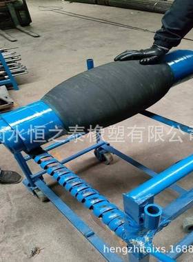 大口径260280注浆塞膨胀胶管橡胶循环注浆塞瓦斯抽放用