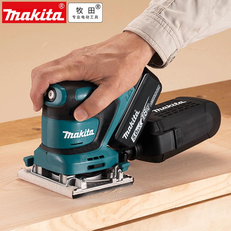 MaktACQaDBO480充电砂纸机1i8V8电DBO42打磨抛光锂机砂磨机