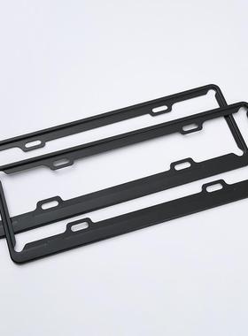 家供应车牌牌架车牌框多88738规格车照框汽新厂交规碳纤维车牌架