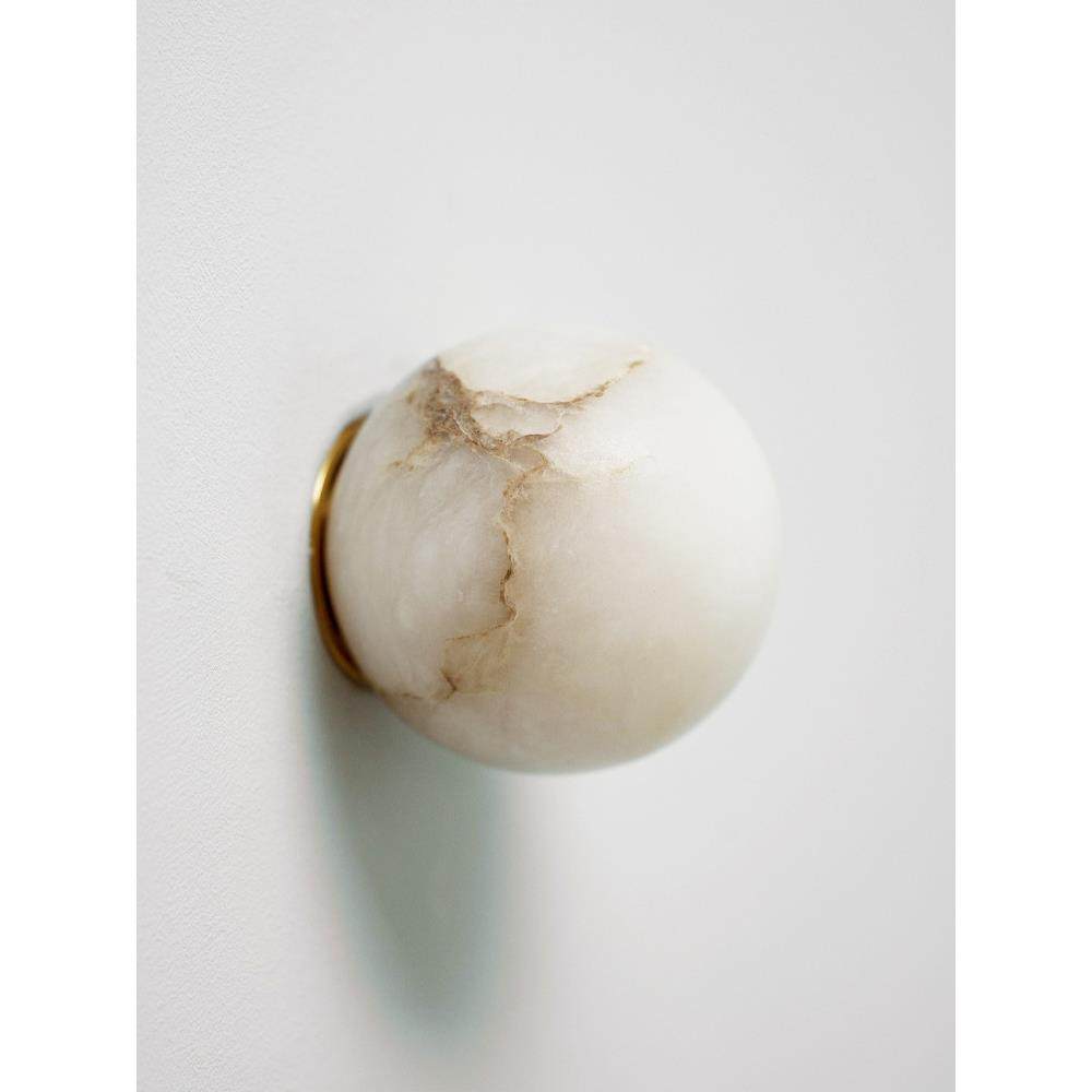 网红现代圆简约中石古天然云球北欧厅餐厅卧746室床头吊灯客壁灯,家装灯饰光源,壁灯,淘宝优惠券,粉丝福利购,淘宝优惠卷