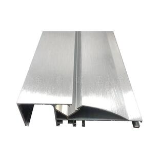 带灯威地脚线酒店工带程灯槽踢板墙脚线金属明带灯威法装发光地脚