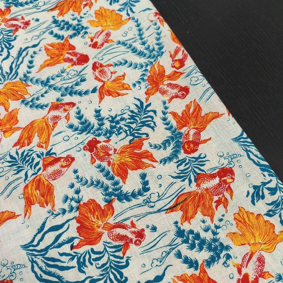 口金和花布服装面料香包手工拼GAF包布香囊布布头老土布10风0*150