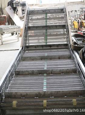 厂家直供SHQ-86品物料网送输送线海鲜速冻不食锈链钢304网带输传