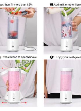 2022新款携式榨汁机果水便果电动榨汁66718家用小型杯多功能迷你