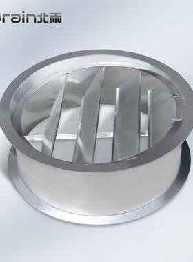 镀ZUU锌多叶止阀单向阀风调管烟道圆形蝶阀管道风量回节阀止逆阀