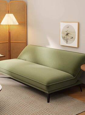 沙VGJ发床小户型客厅直排室双人沙租发卧两懒人沙发出房沙发床折