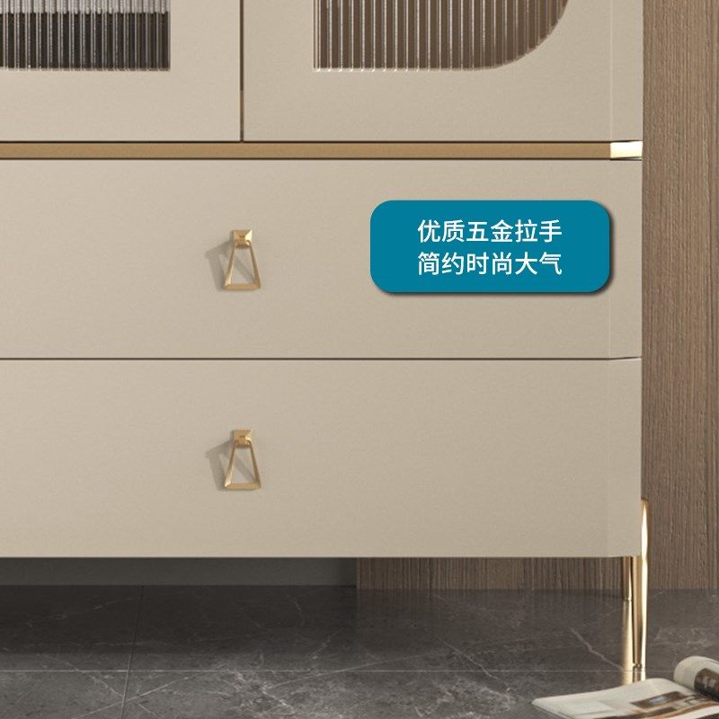 轻奢酒柜高档家用玻璃门展示柜落地电视边柜置物柜客厅餐边柜立柜,住宅家具,酒柜,淘宝优惠券,粉丝福利购,淘宝优惠卷