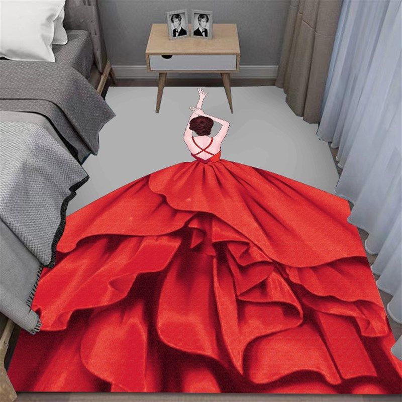 卡通地毯卧室客厅可爱满铺床边毯儿童地垫家用茶几飘窗垫可水洗,居家布艺,地毯,淘宝优惠券,粉丝福利购,淘宝优惠卷