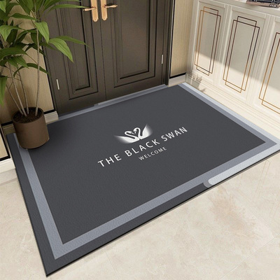 高档室外大门口地垫进门入户门地毯可擦免清洗裁剪防滑脚垫子家用