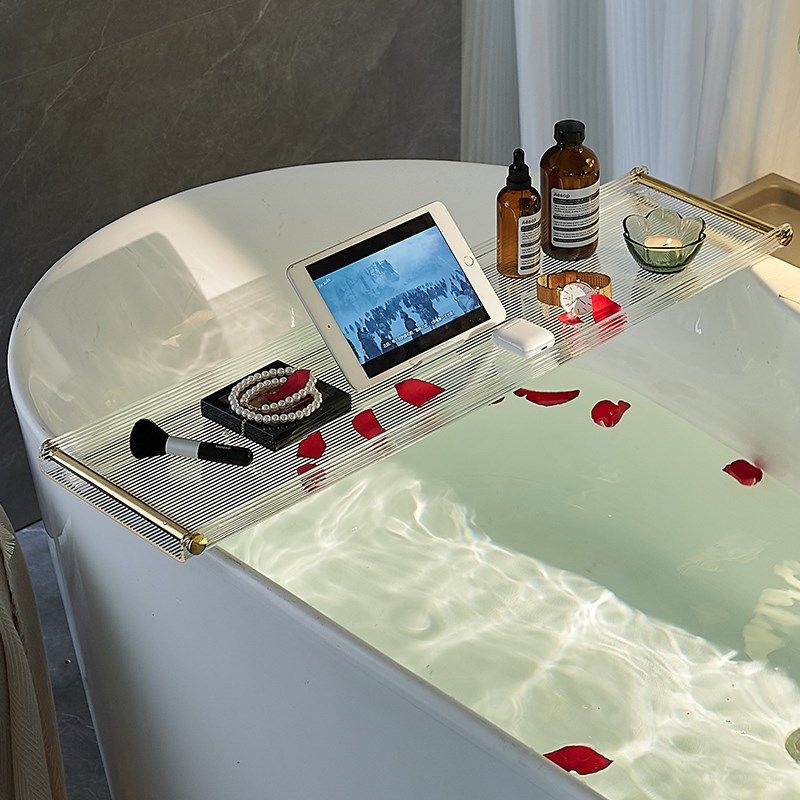 网红亚克力浴缸置物架泡澡盆架子浴桶支架浴室卫生间沐浴用品收纳,家庭/个人清洁工具,浴缸置物架,淘宝优惠券,粉丝福利购,淘宝优惠卷