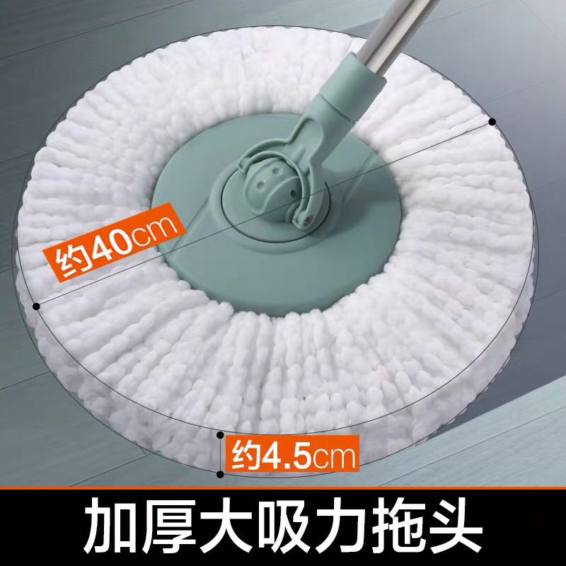 大卫拖把桶旋转拖布桶家通用双驱不锈钢桶自动免手洗懒人干湿墩布