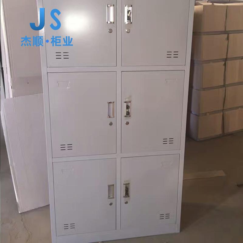 河北杰顺24门储物更衣柜浴室学校单位超市商场用更衣储物铁皮柜