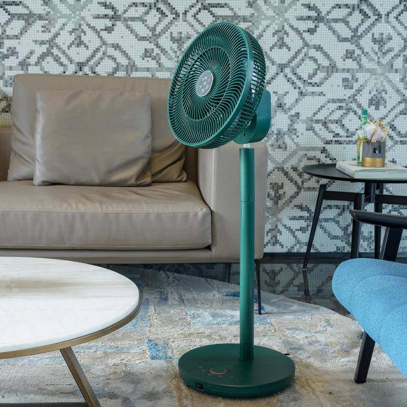 出口款空气循环扇直流电机台立两用落地扇遥控摇头电风扇