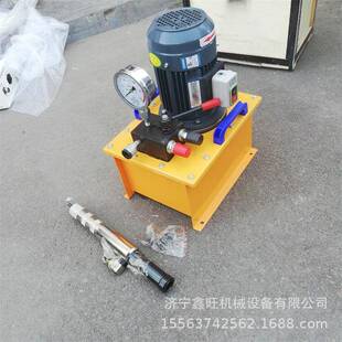 铜管拔卸器电动液压拔管机快速φ16铜管换管拔出器热凝器拔管机