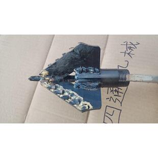 1寸32管水钻胶泥打井钻孔水井下管打钻土合金钻头6分管22北京丝