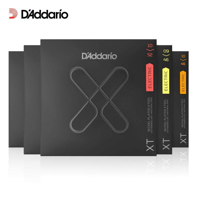 达达里奥XTE电吉他弦镀膜防锈琴弦一套6根套装琴弦全套09421046