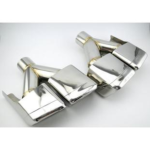 专用于奔驰W212E200E260E300LS63改E63尾喉奔驰尾咀四出尾嘴