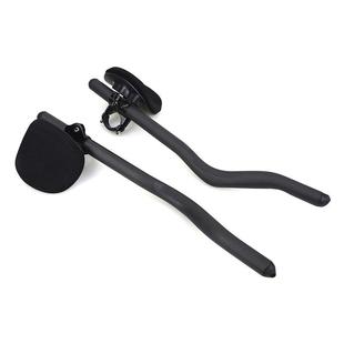 无标碳纤维山地公路自行车圆管辅助休息把骑行副把长途TT扶把30度