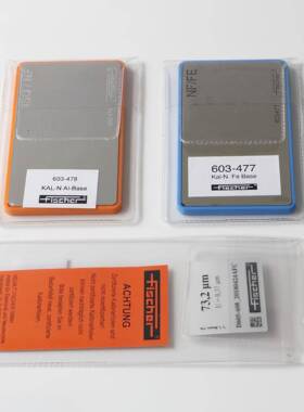 德菲希尔MPO/MPOR铁基零镀基板NFe铝基空白板Fe校准基体标准膜片