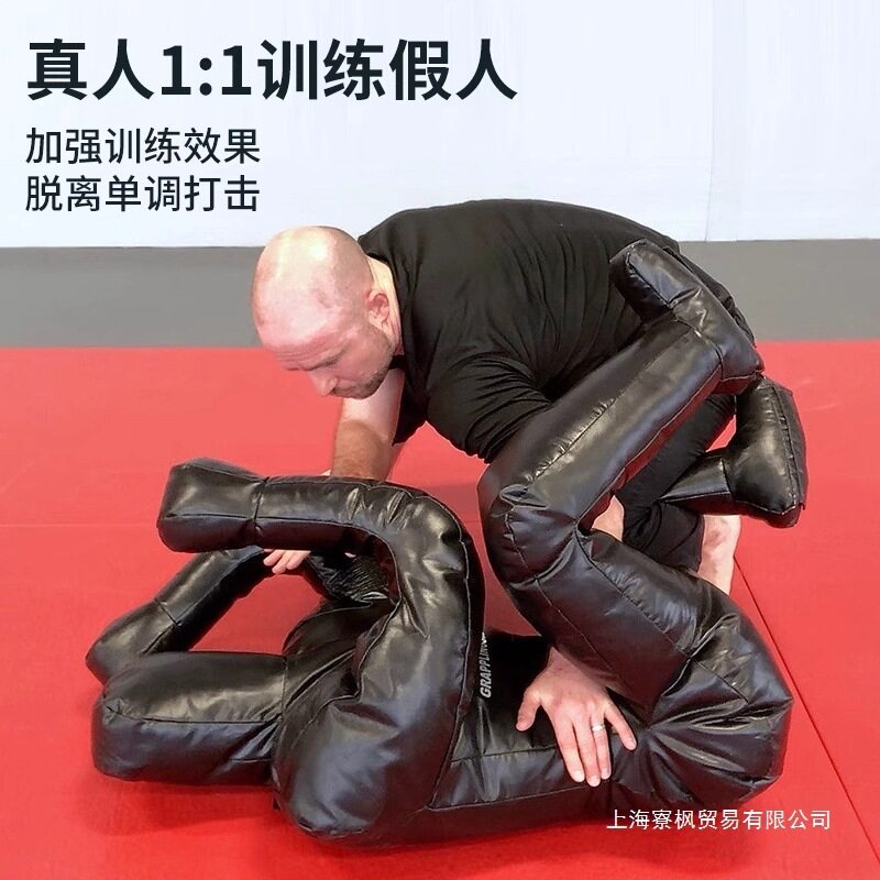 巴西柔术假人摔跤布人MMA综合格斗锁技绞技训练人偶家用拳击模型