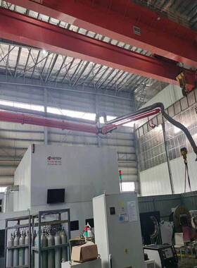 供应高速桥梁焊接设备XCB-400B型-焊烟净化悬臂架空间自由行